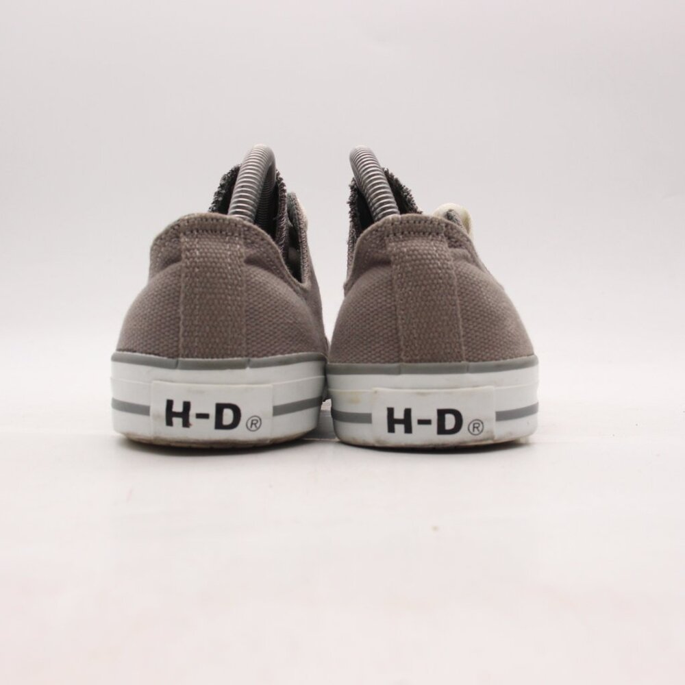 Harley Davidson Rascal Gray Low Top Men's Size 9 Sneakers Canvas Style D93241 - Picture 5 of 10